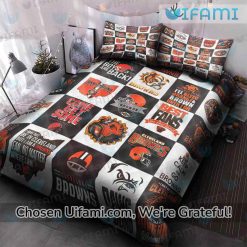 Cleveland Browns Bed Sheets Beautiful Browns Gift