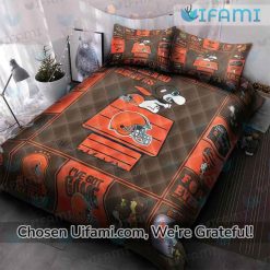 Cleveland Browns Bedding Queen Discount Snoopy Gifts For Browns Fans