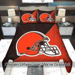 Cleveland Browns Bedding Set Awesome Browns Football Gift Trendy