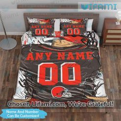 Cleveland Browns Twin Bedding Custom Unforgettable Browns Fan Gift