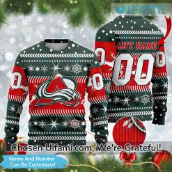Colorado Avalanche Christmas Sweater Custom Eye-opening Gift