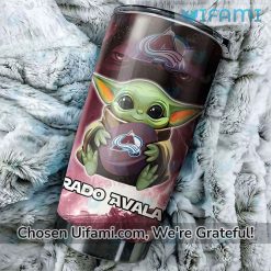 Colorado Avalanche Tumbler Surprising Baby Yoda Avalanche Gift Exclusive
