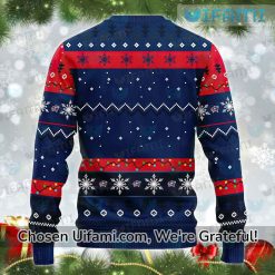 Columbus Blue Jackets Ugly Sweater Attractive Santa Claus Gift