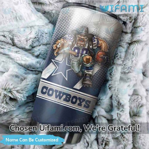 Cowboys Coffee Tumbler Custom Terrific Mascot Dallas Cowboys Gift