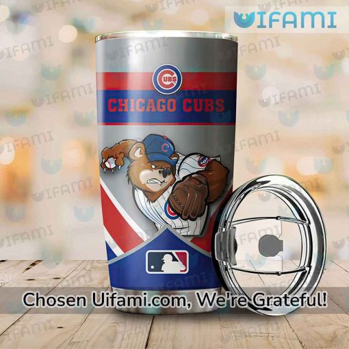 Cubs Tumbler Mascot Unique Chicago Cubs Gift