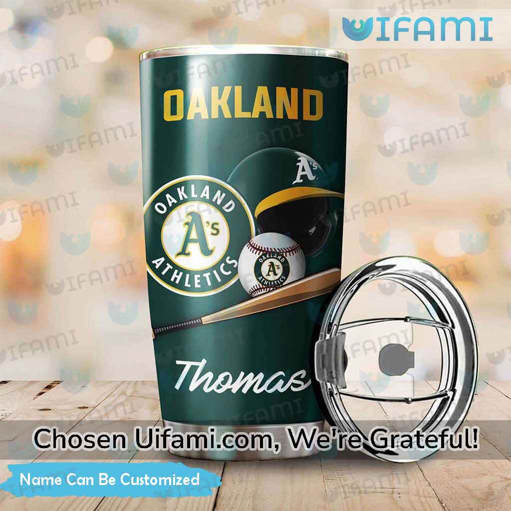Custom A'S Tumbler Surprising Oakland Athletics Gift