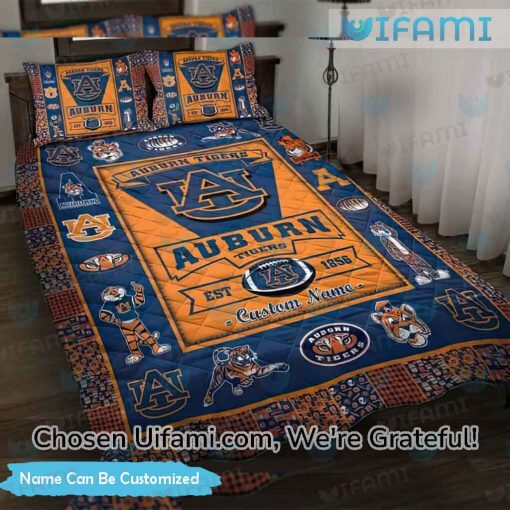 Custom Auburn Sheet Set Exquisite Auburn Tigers Gift