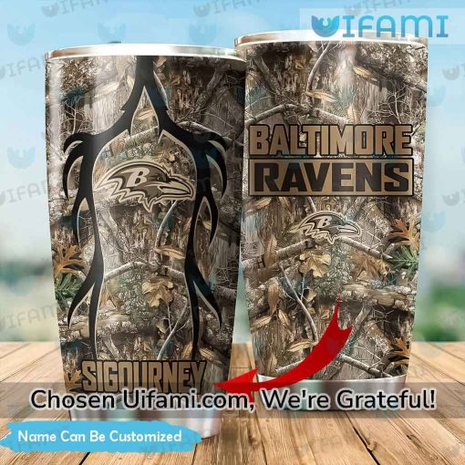 Custom Baltimore Ravens Tumbler Cool Ravens Gifts For Him