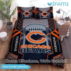 Custom Bears Bed Sheets Selected Personalized Chicago Bears Gift