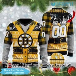 Custom Bruins Xmas Sweater Unbelievable Boston Bruins Gift