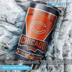 Custom Chicago Bears Tumbler Cup Awe-inspiring Personalized Chicago Bears Gifts