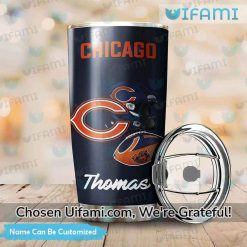 Custom Chicago Bears Tumbler Cup Awe inspiring Personalized Chicago Bears Gifts Latest Model