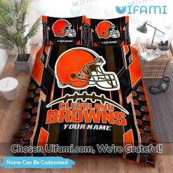 Custom Cleveland Browns Bed In A Bag Surprising Browns Gift