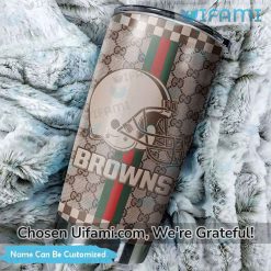 Custom Cleveland Browns Tumbler Perfect Gucci Browns Gift Exclusive