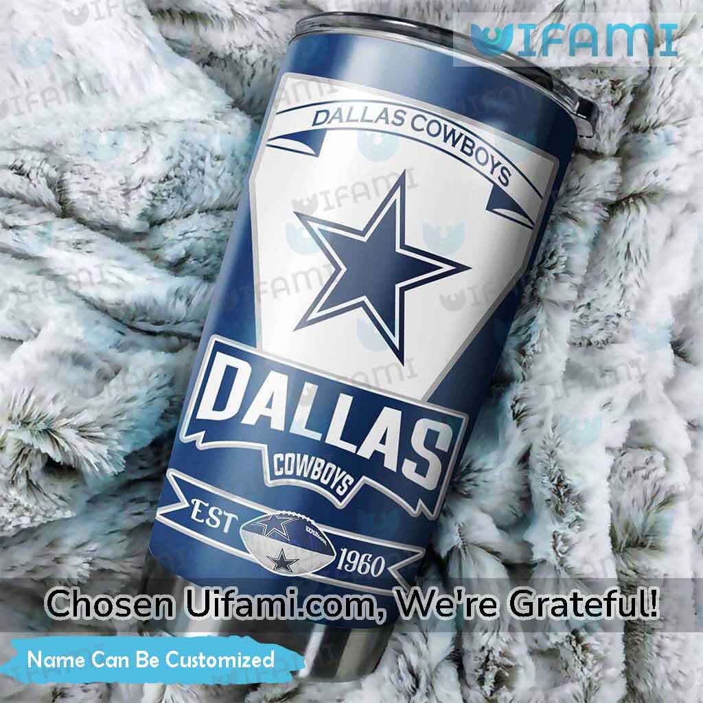 Custom Cowboys Sublimation Tumbler Unique Dallas Cowboys Gifts -  Personalized Gifts: Family, Sports, Occasions, Trending