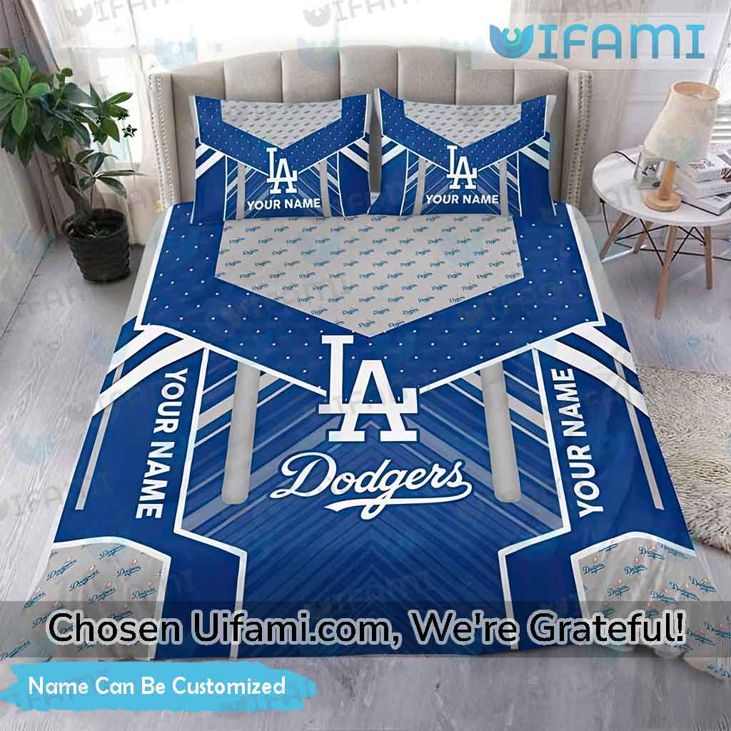 Custom Dodgers Bedding Unforgettable Los Angeles Dodgers Gift