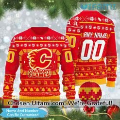 Custom Flames Sweater Brilliant Calgary Flames Gift