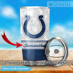 Custom Indianapolis Colts Stainless Steel Tumbler Mascot Gift For Colts Fans Latest Model