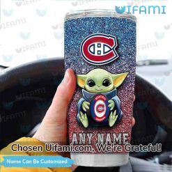 Custom Montreal Canadiens Stainless Steel Tumbler Awe-inspiring Baby Yoda Gift