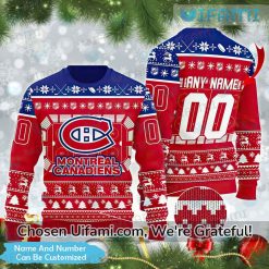 Custom Montreal Canadiens Ugly Sweater Jaw-dropping Gift