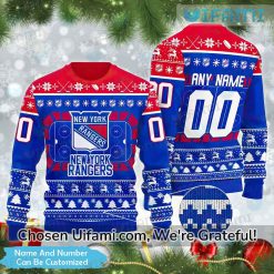 Custom New York Rangers Sweater Exquisite Gift