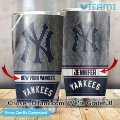 Custom New York Yankees Tumbler Creative Gifts For Yankees Fans