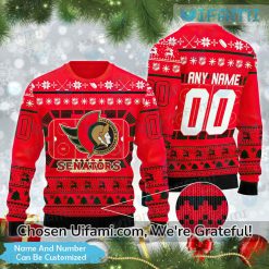 Custom Ottawa Senators Christmas Sweater Useful Gift