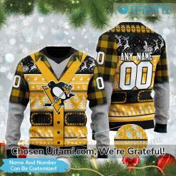 Custom Pittsburgh Penguins Ugly Sweater Unbelievable Gift