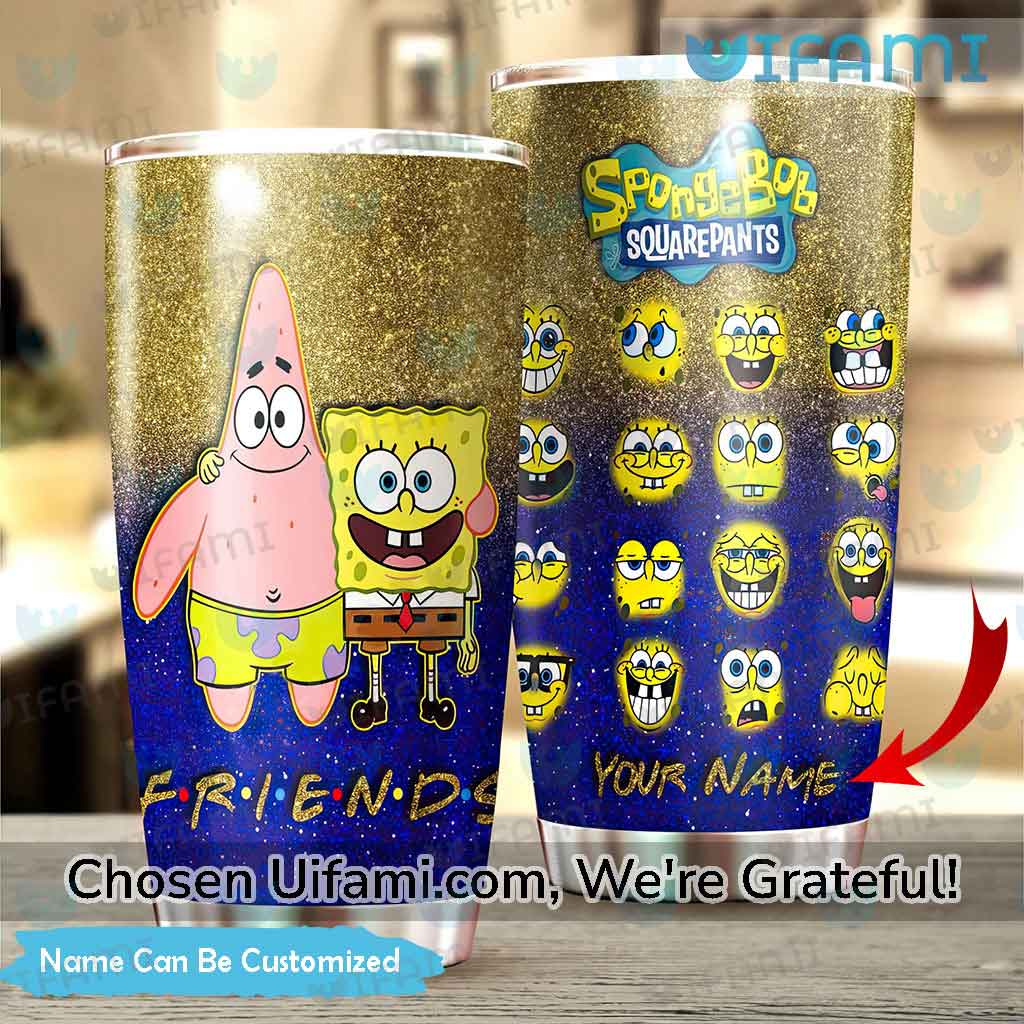 Custom SpongeBob Squarepants Tumbler Rare Gift