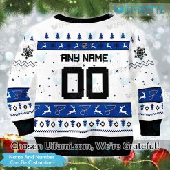 Custom St Louis Blues Christmas Sweater Jaw dropping Gift Latest Model