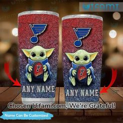 Custom St Louis Blues Insulated Tumbler Exquisite Baby Yoda STL Blues Gift
