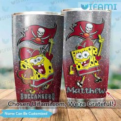Custom Tampa Bay Buccaneers Tumbler Amazing SpongeBob Buccaneers Gift Ideas