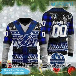 Custom Tampa Bay Lightning Christmas Sweater Inspiring Gift