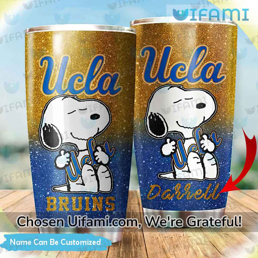 Custom UCLA Tumbler Adorable Snoopy UCLA Bruins Gift