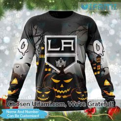 Custom Ugly Christmas Sweater LA Kings Brilliant Halloween Gift