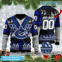 Custom Vancouver Canucks Christmas Sweater Wonderful Gift