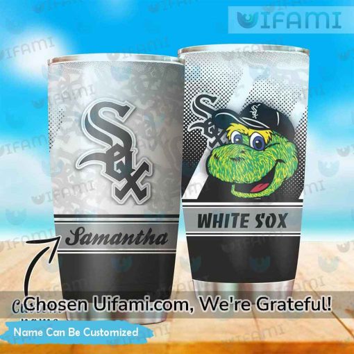 Custom White Sox Tumbler Rare Mascot Chicago White Sox Gift