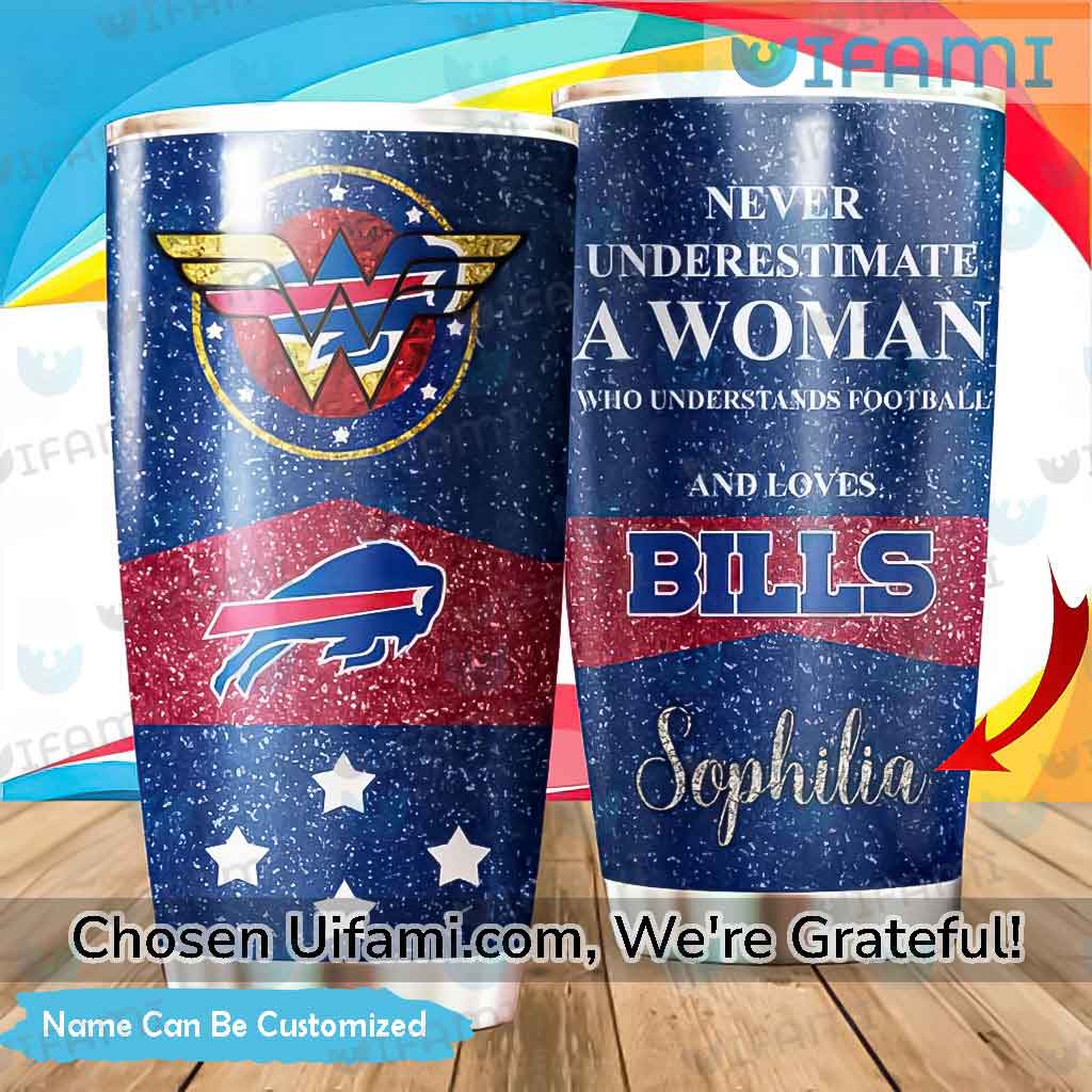 Customized Buffalo Bills Insulated Tumbler Never Underestimate