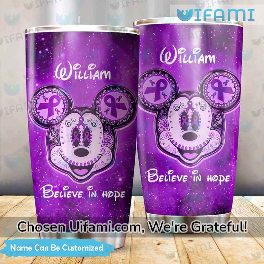 Customized Mickey Tumbler Cup Special Believe In Hope Gift
