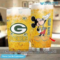 Customized Packers Coffee Tumbler Wondrous Mickey Green Bay Packers Gift Ideas