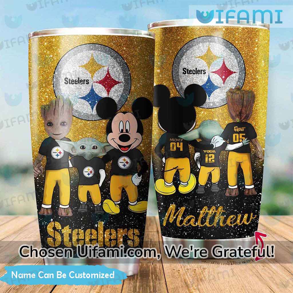Personalized Steelers Tumbler