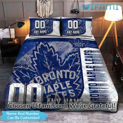 Customized Toronto Maple Leafs Twin Bedding Exquisite Leafs Fan Gift
