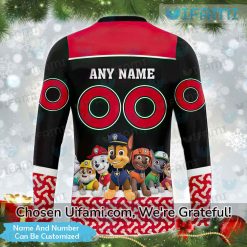 Customized Ugly Sweater Red Wings Inspiring Paw Patrol Gift