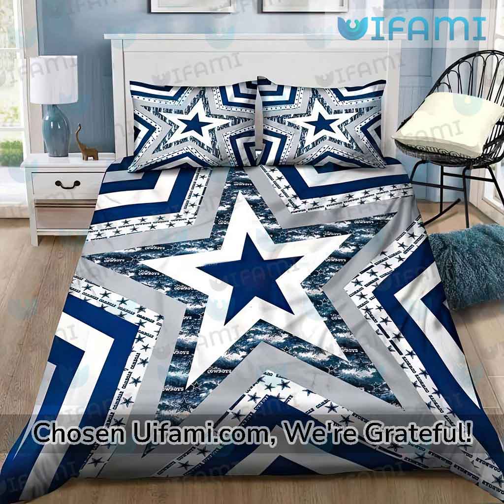 Dallas Cowboys Logo and Helmet Bedding Set, Dallas Cowboys Gift Ideas -  Best Personalized Gift & Unique Gifts Idea