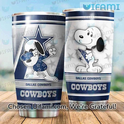 Dallas Cowboys Insulated Tumbler Eye-opening Snoopy Cowboys Gift