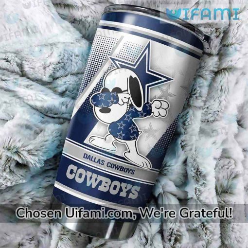 Dallas Cowboys Insulated Tumbler Eye-opening Snoopy Cowboys Gift