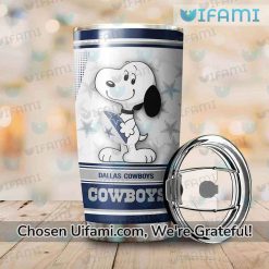 Dallas Cowboys Insulated Tumbler Eye opening Snoopy Cowboys Gift Latest Model