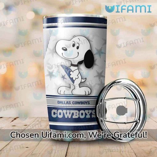 Dallas Cowboys Insulated Tumbler Eye-opening Snoopy Cowboys Gift