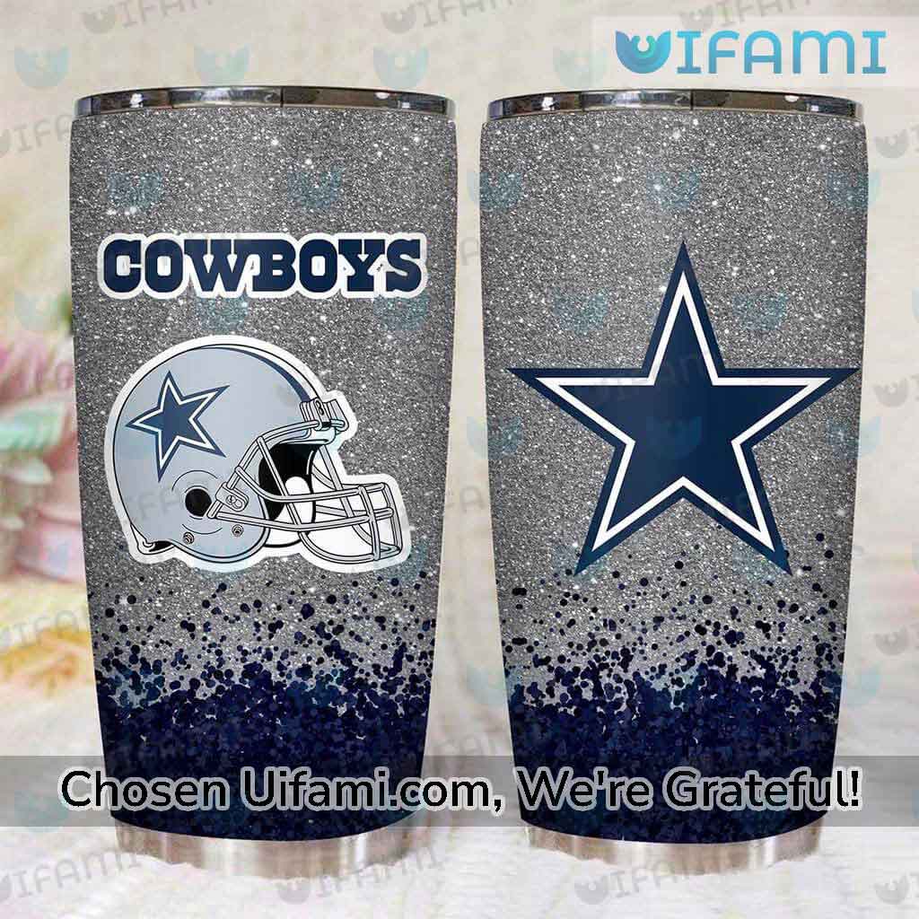 Dallas Cowboys Tumbler With Straw Unforgettable Cowboys Gifts For Men ...
