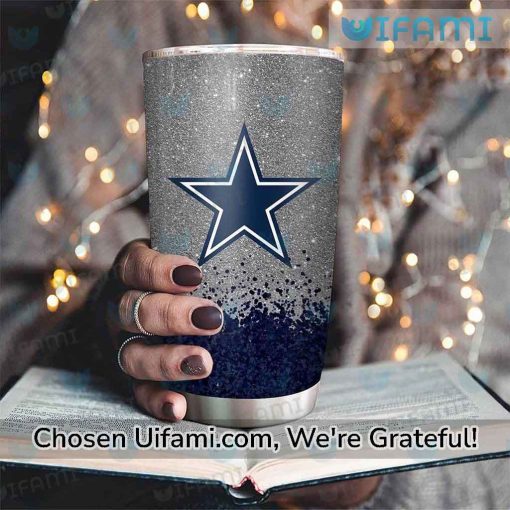 Dallas Cowboys Tumbler With Straw Unforgettable Cowboys Gifts For Men